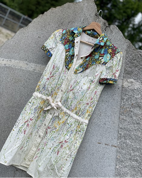 Šaty dámské Replay květinový motiv